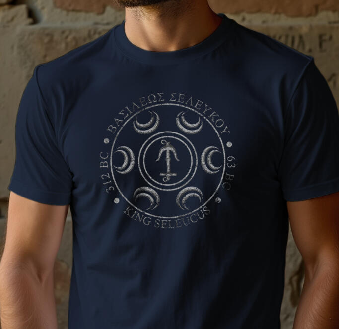 Seleucid anchor shirt King Seleucus Hellenistic history apparel ancient Greek empire